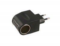 Adaptador de 220V a salida mechero de coche 12V. 